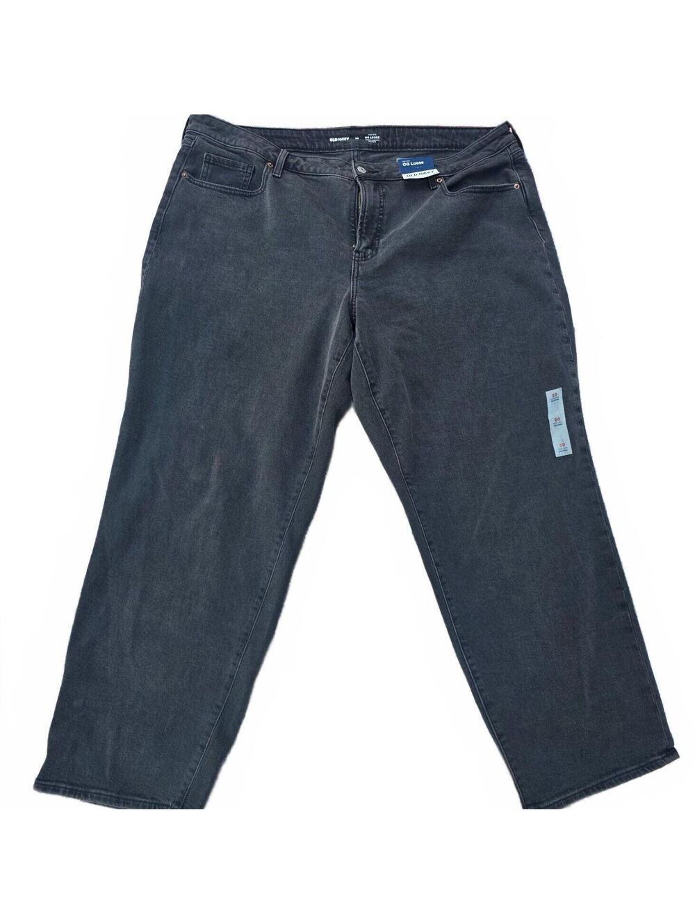 Old Navy High-Rise OG Loose Black Jeans Size 20
